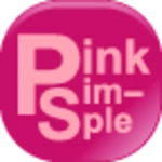 simple.pink go sms android application logo